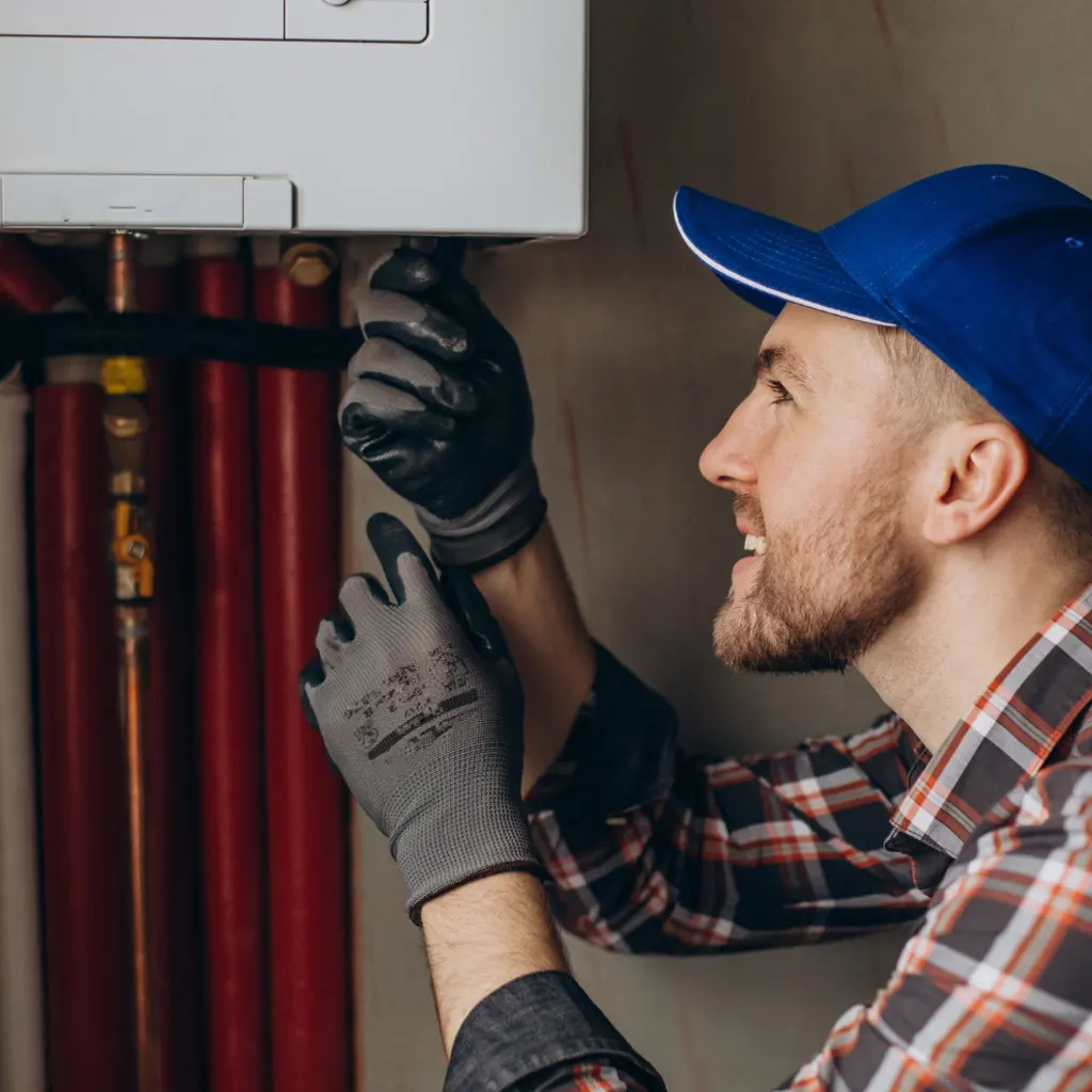 Instalação de aquecedor